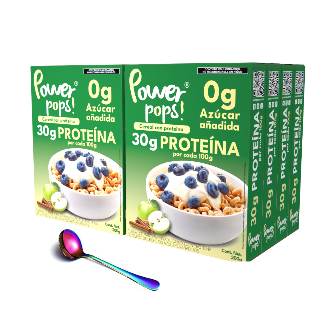 8-pack Power pops! + Cuchara de Regalo + Envío gratis