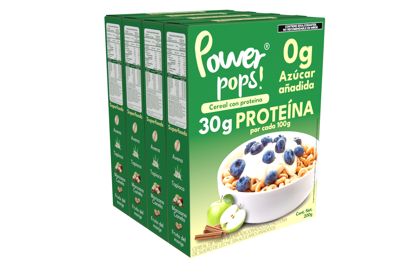 4-pack Power pops! + Envío gratis
