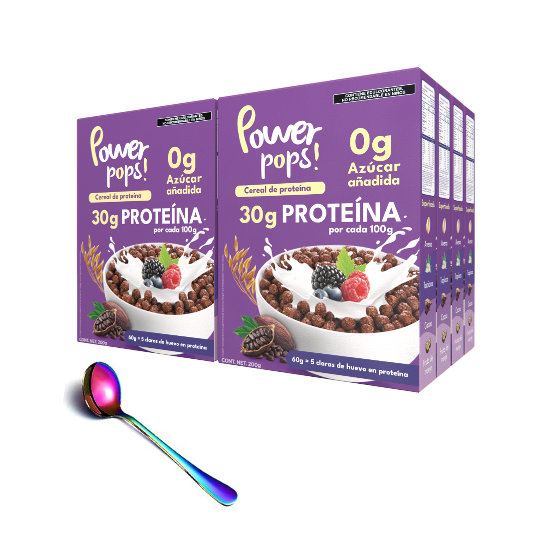 8-pack Power pops! + Cuchara de Regalo + Envío gratis