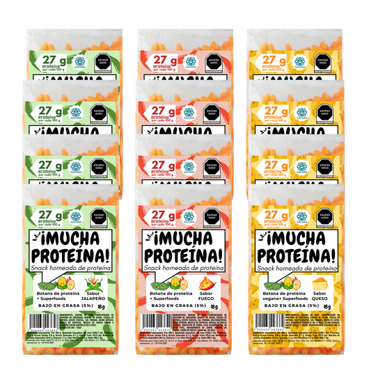 30 pack 50 g ¡Mucha Proteína! Envio Gratis