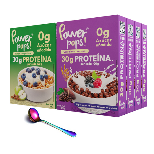 8-pack Power pops! + Cuchara de Regalo + Envío gratis