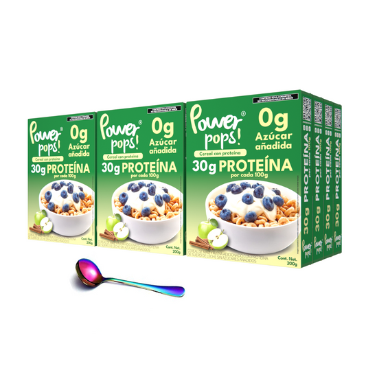 12-pack Power pops! + Cuchara de Regalo + Envío gratis