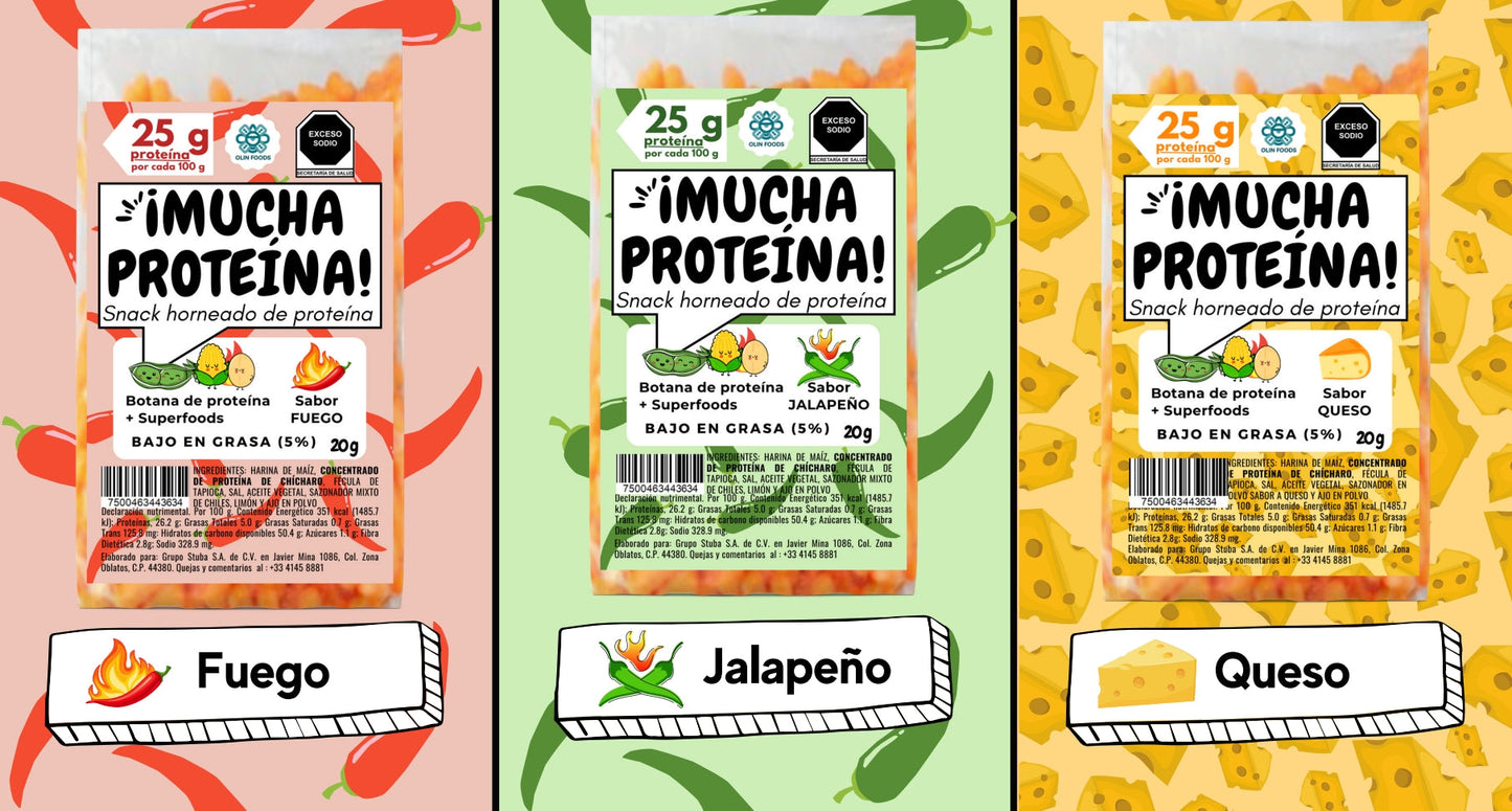 Hot Pack | Power pops! + ¡Mucha Proteína + Cuchara y Shaker GRATIS