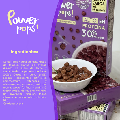 All Stars Pack --> 6 Power pops! + 6 ¡Mucha proteína! + Cuchara Tornasol y Bowl  de Regalo ENVIO GRATIS