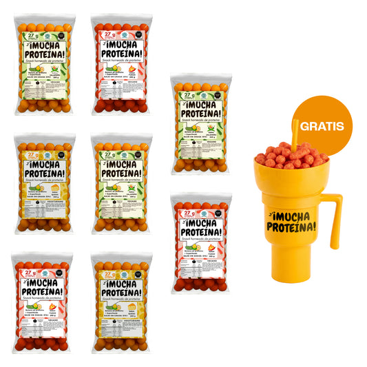 15 Pack ¡Mucha Proteína! | Termo Botanero Gratis